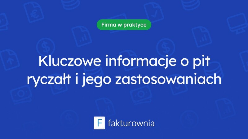Co warto wiedzieć o pit ryczałt i jego zastosowaniu?