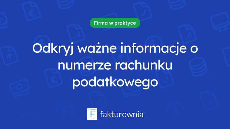 Czym jest numer rachunku podatkowego i jak go wykorzystać?