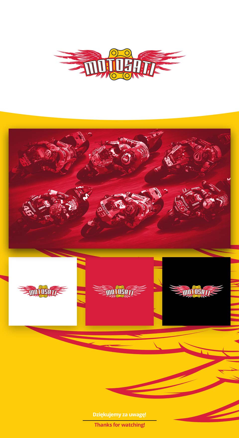 Motosati branding Damian Smal