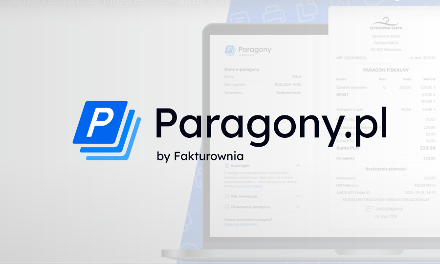 Paragony.pl screenshot