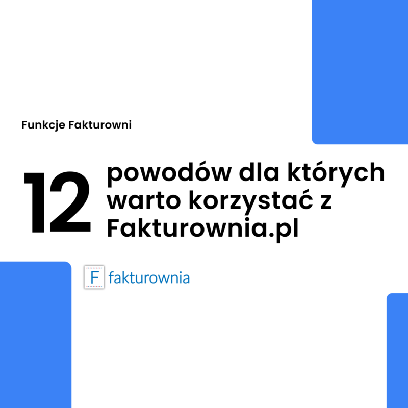 logo Fakturownia.pl i tytuł artykułu