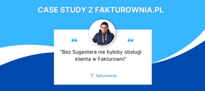 Historia współpracy Sugestera z Fakturownia.pl