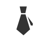 Tie icon (representing professional customer service)