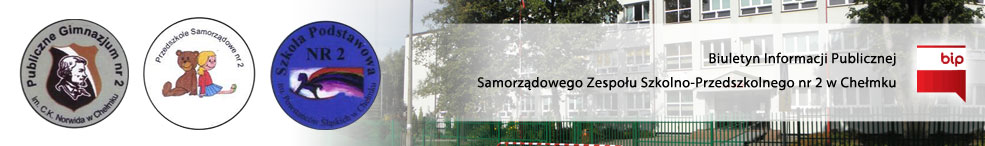 BIP Samorządowego Zespołu Szkolno-Przedszkolnego nr 2 w Chełmku