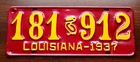 Louisiana 1937 - UNIKAT