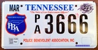 Tennessee 666 POLICE ASS