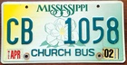 Mississippi Church Bus