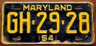 Maryland 1954 duży format