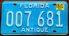 Florida 2003 Antique Vehicle