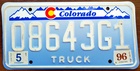 Colorado 1996 - rzadki wzór