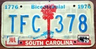 South Carolina 1976