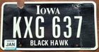 Iowa 2023 BLACK HAWK