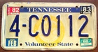 Tennessee 1980/83