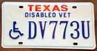 Texas - Disabled Veteran