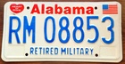 Alabama Retired Military