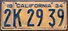 California 1934