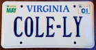 Virginia 2001 COLE