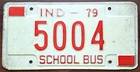 Indiana 1979 School Bus