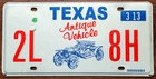 Texas  Antique Vehicle