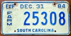 South Carolina 1984