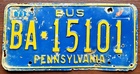 Pennsylvania 1973 BUS