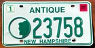 New Hampshire 2017 Antique Vehicle