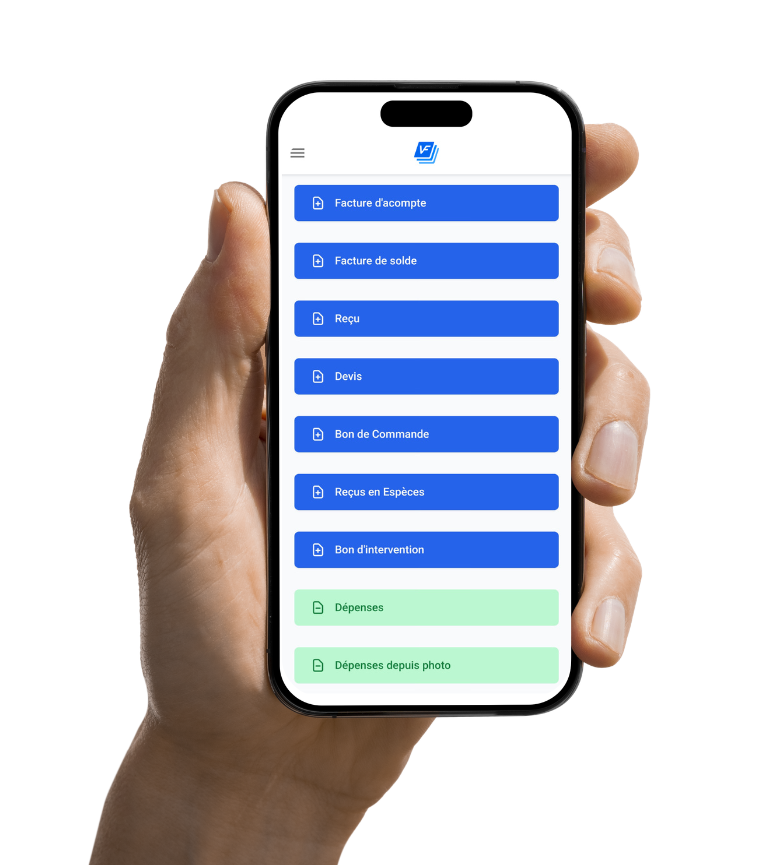 Aplication mobile iOS pour Iphone et Ipad logiciel de facturation en ligne et Plateforme Agréée