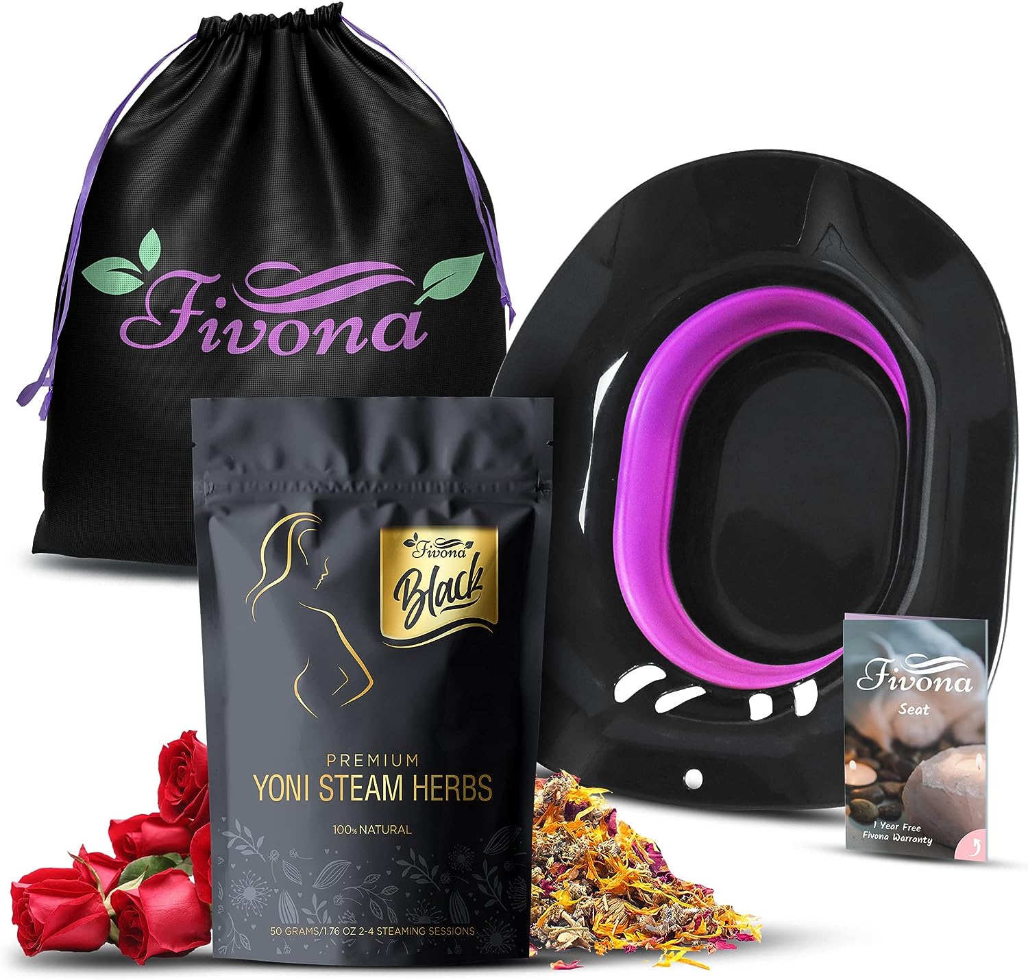  Fivona Premium 3-in-1 Yoni Steaming Kit