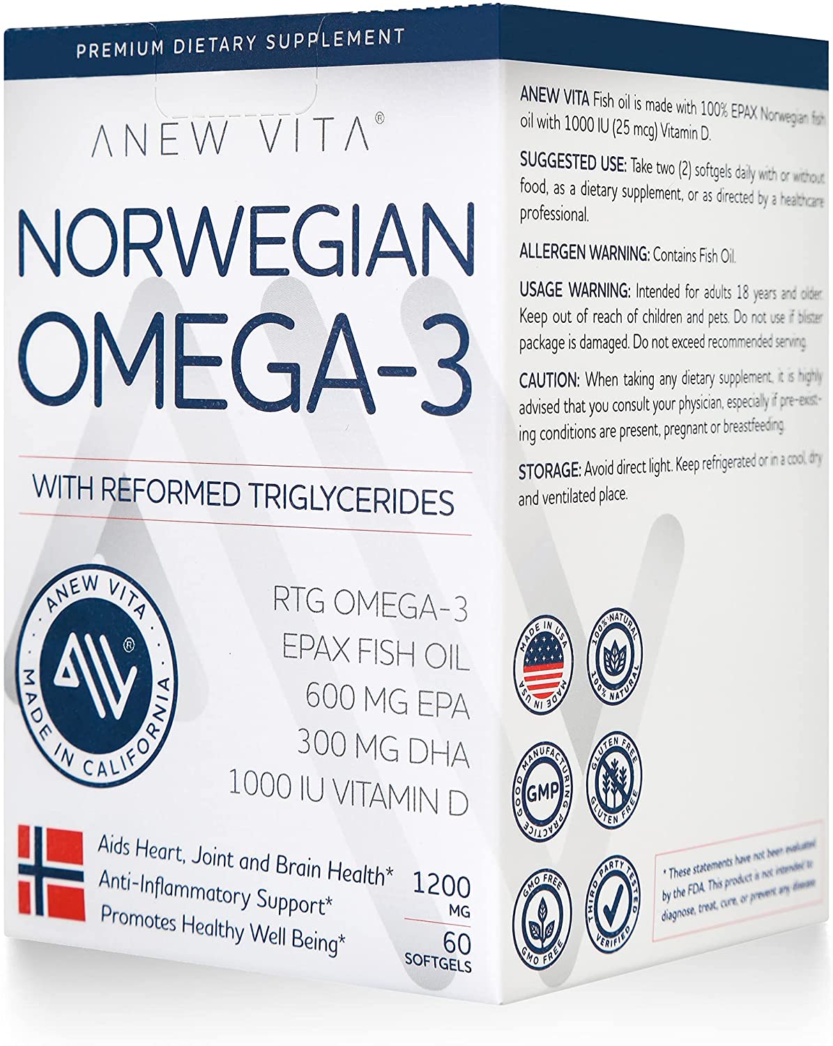 Anew Vita Norwegian Omega-3