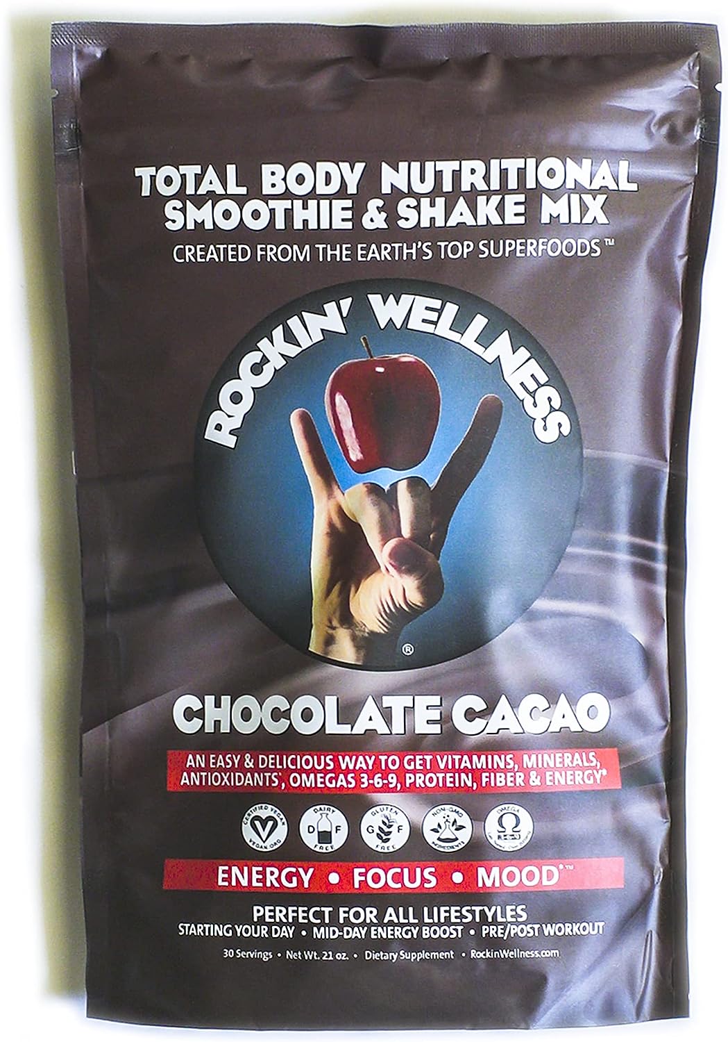 Vegan Chocolate Cacao Nutritional Mix