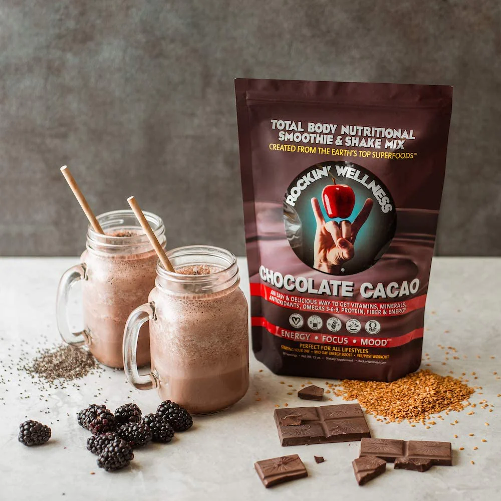 Rockin' Wellness Chocolate Cacao Nutritional Mix