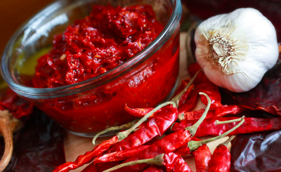 Red plum, harissa and more...